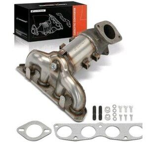 A-Premium Catalytic Converter Kit Direct-Fit Compatible with Hyundai Elantra 201